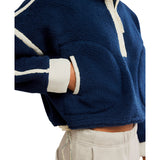 FP Movement 02. WOMENS APPAREL - WOMENS HOODIES|SWEATERS - WOMENS PO Q ZIP Women's Mountain High 1/2 Zip 4405 NAVY COMBO