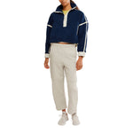 FP Movement 02. WOMENS APPAREL - WOMENS HOODIES|SWEATERS - WOMENS PO Q ZIP Women's Mountain High 1/2 Zip 4405 NAVY COMBO