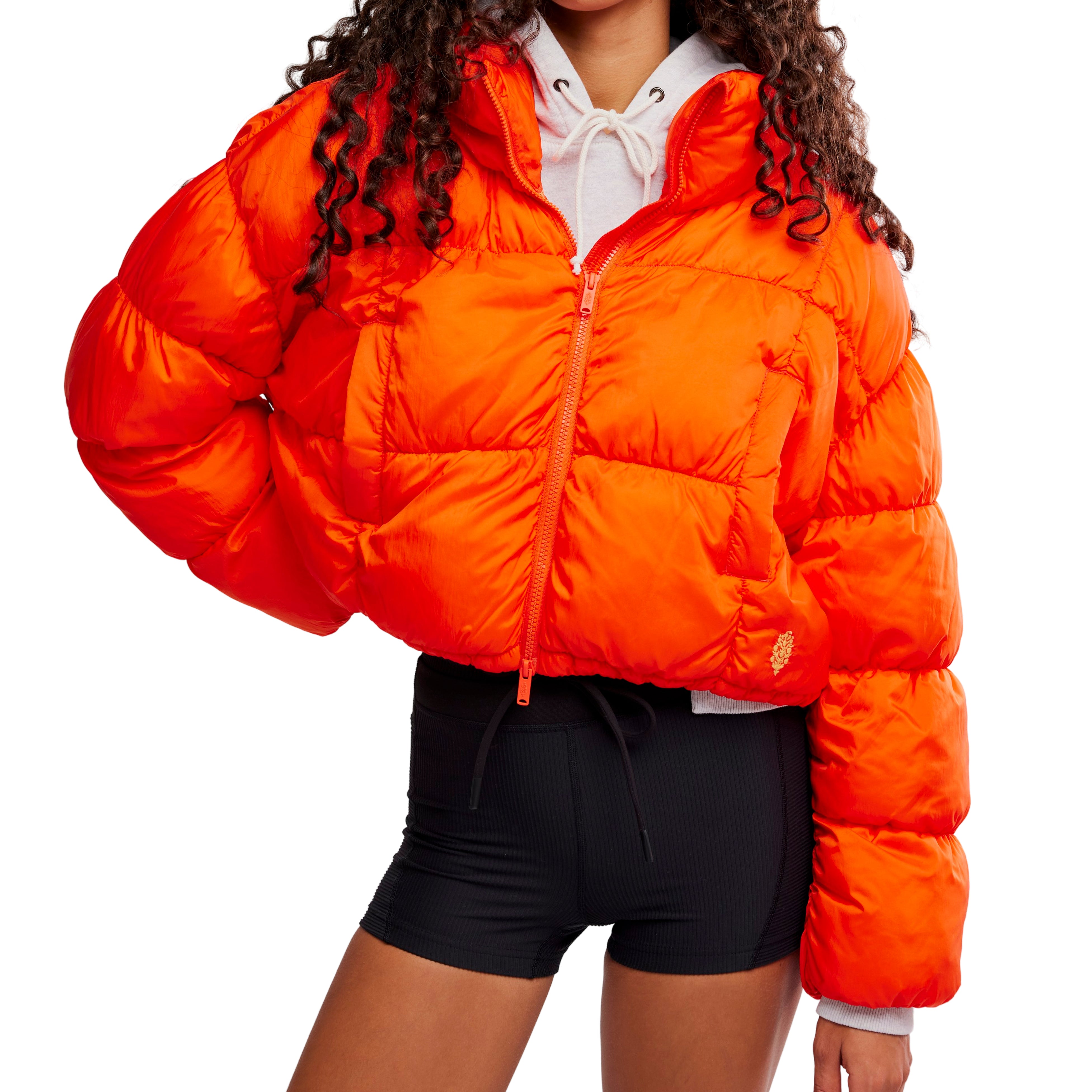 FP Movement 02. WOMENS APPAREL - WOMENS JACKETS - WOMENS JACKETS INSULATED Women's In A Bubble Puffer Jacket 6600 FLAME