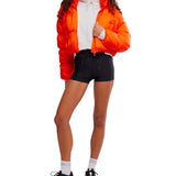 FP Movement 02. WOMENS APPAREL - WOMENS JACKETS - WOMENS JACKETS INSULATED Women's In A Bubble Puffer Jacket 6600 FLAME