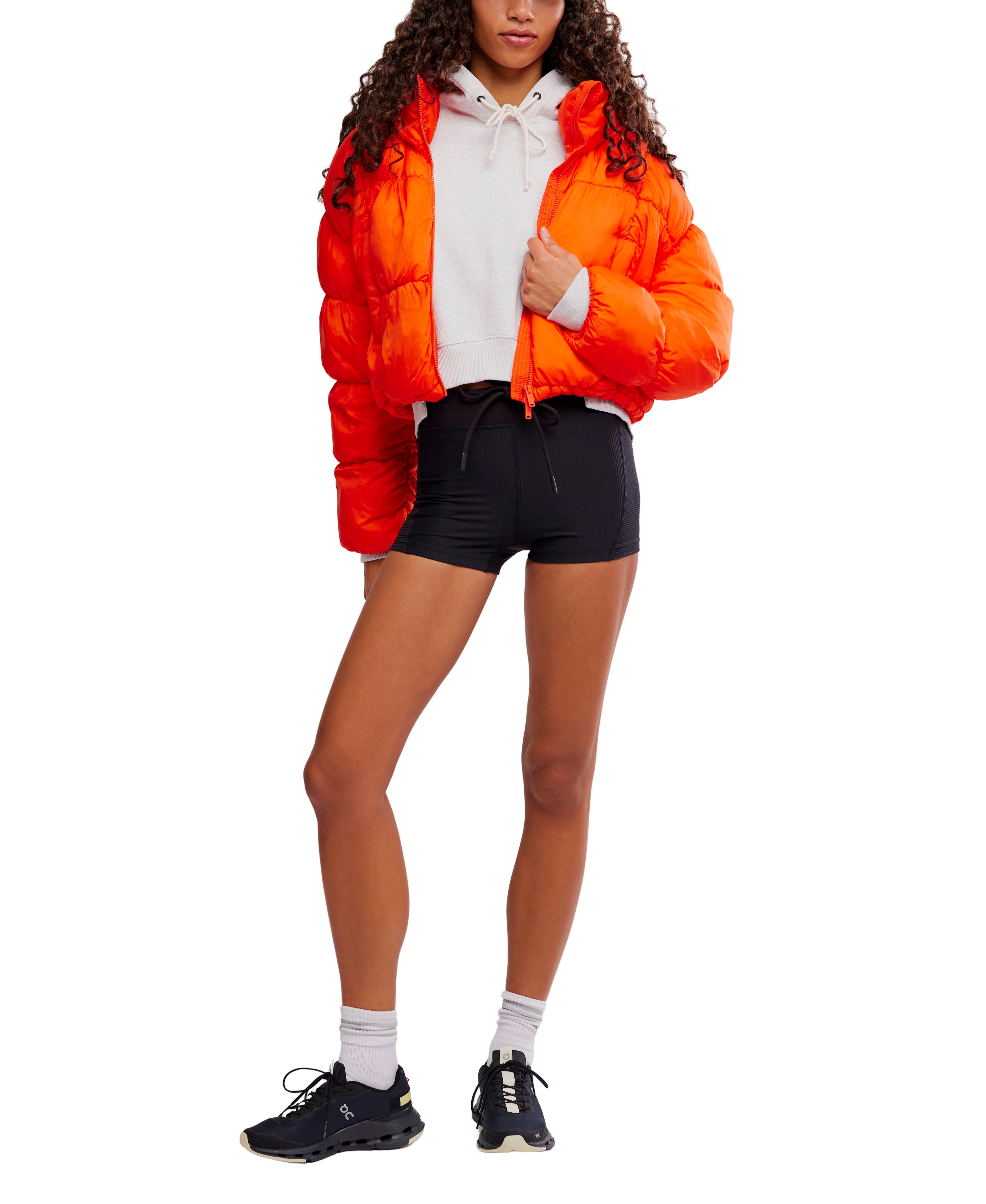 FP Movement 02. WOMENS APPAREL - WOMENS JACKETS - WOMENS JACKETS INSULATED Women's In A Bubble Puffer Jacket 6600 FLAME