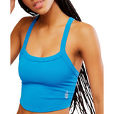 FP Movement 02. WOMENS APPAREL - WOMENS SS SHIRTS - WOMENS TANK CASUAL Women's All Clear Cami Solid 4228 LIGHT COBALT