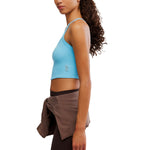 FP Movement 02. WOMENS APPAREL - WOMENS SS SHIRTS - WOMENS TANK CASUAL Women's All Clear Cami Solid 4415 BRIGHT BLUE