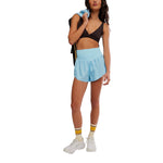 FP Movement 02. WOMENS APPAREL - WOMENS SHORTS - WOMENS SHORTS ACTIVE Women's Carpe Diem Shorts 4021 BRIGHT BLUE