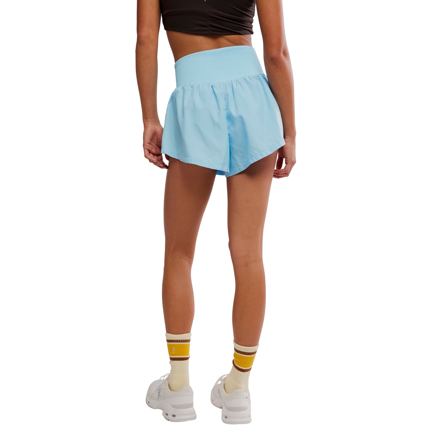FP Movement 02. WOMENS APPAREL - WOMENS SHORTS - WOMENS SHORTS ACTIVE Women's Carpe Diem Shorts 4021 BRIGHT BLUE