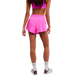 FP Movement 02. WOMENS APPAREL - WOMENS SHORTS - WOMENS SHORTS ACTIVE Women's Carpe Diem Shorts 6603 FUCHSIA FLIRT