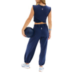 FP Movement 02. WOMENS APPAREL - WOMENS DRESS|SKIRT - WOMENS JUMPERS Women's Hot Shot Crossover Set 4405 MIDNIGHT NAVY