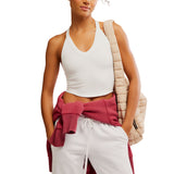 Women’s All Clear V Neck Cami FP Movement - 1100 WHITE / XL