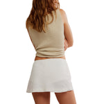 FP Movement 02. WOMENS APPAREL - WOMENS DRESS|SKIRT - WOMENS SKIRT ACTIVE Women's My Little Micro Mini Skirt 1103 IVORY