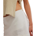 FP Movement 02. WOMENS APPAREL - WOMENS DRESS|SKIRT - WOMENS SKIRT ACTIVE Women's My Little Micro Mini Skirt 1103 IVORY