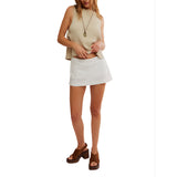 FP Movement 02. WOMENS APPAREL - WOMENS DRESS|SKIRT - WOMENS SKIRT ACTIVE Women's My Little Micro Mini Skirt 1103 IVORY