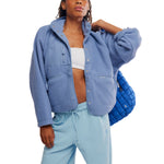 FP Movement 02. WOMENS APPAREL - WOMENS JACKETS - WOMENS JACKETS FLEECE Women's Hit The Slopes Fleece Jacket 4314 WILD WIND