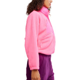 FP Movement 02. WOMENS APPAREL - WOMENS JACKETS - WOMENS JACKETS FLEECE Women's Hit The Slopes Fleece Jacket 6604 HOT PINK