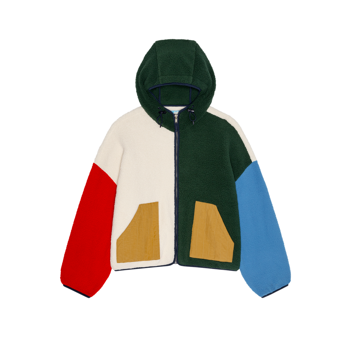 Women’s The Plush Horizon Colorblock Full Zip GREAT