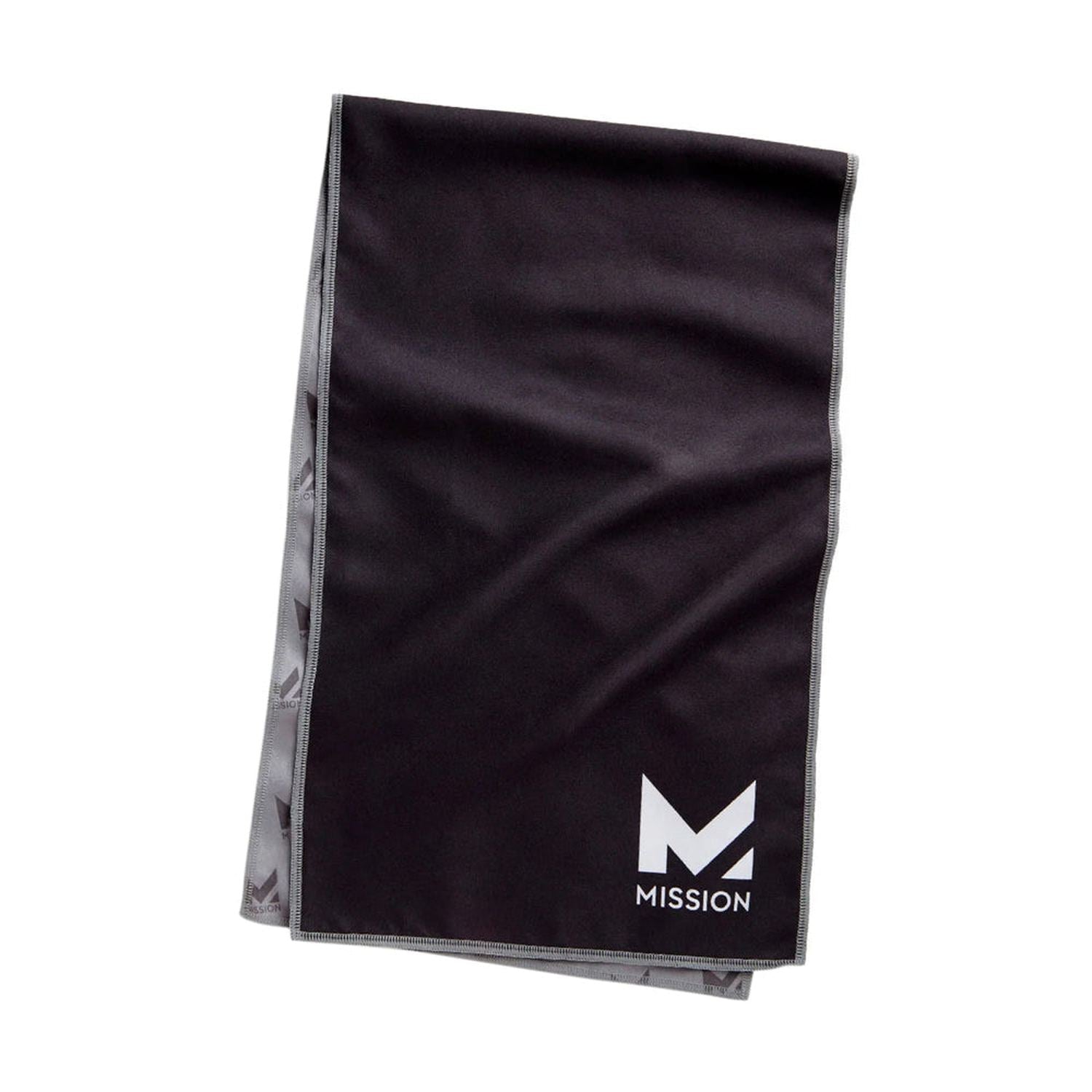 MISSION 12. HARDGOODS - CAMP|HIKE|TRAVEL - TOWELS Original Cooling Towel | Black