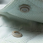 Poncho Outdoors 01. MENS APPAREL - MENS LS SHIRTS - MENS LS BUTTON UP Men's Western Pearl Snap Shirt Long Sleeve THE ALPINE | TURF GREEN MICROCHECK | REGULAR: