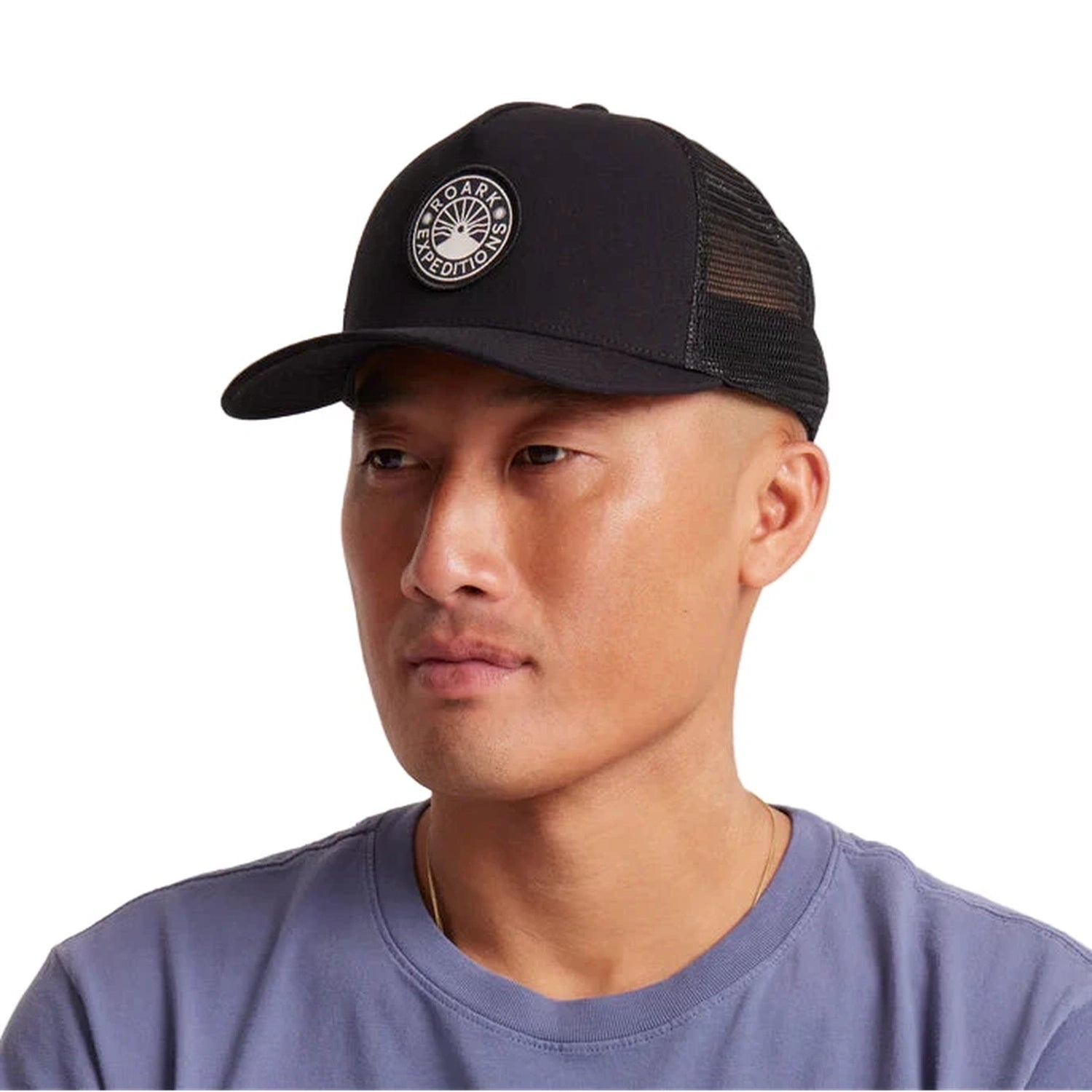 Roark 11. HATS - HATS BILLED - HATS BILLED Men's Station Trucker BLK BLACK OS