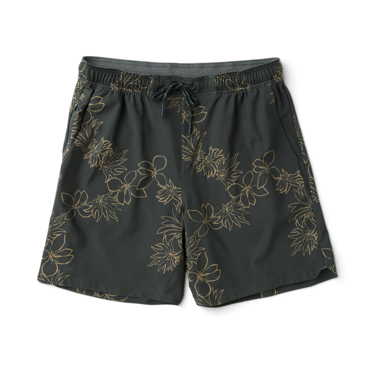 Roark 01. MENS APPAREL - MENS SHORTS - MENS SHORTS ACTIVE Men's Serrano 7" Shorts OXF ONYX FLORAL