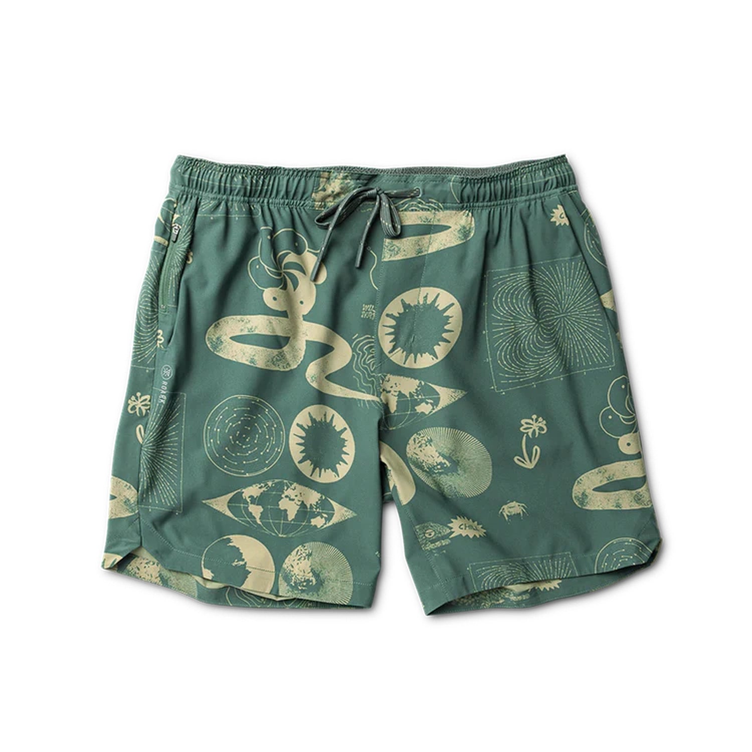 Roark 01. MENS APPAREL - MENS SHORTS - MENS SHORTS ACTIVE Men's Serrano 7" Shorts SGN SLATE GREEN