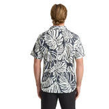 Roark 01. MENS APPAREL - MENS SS SHIRTS - MENS SS BUTTON UP Men's Bless Up Breathable Stretch Shirt BKM BLACK MONSTERA