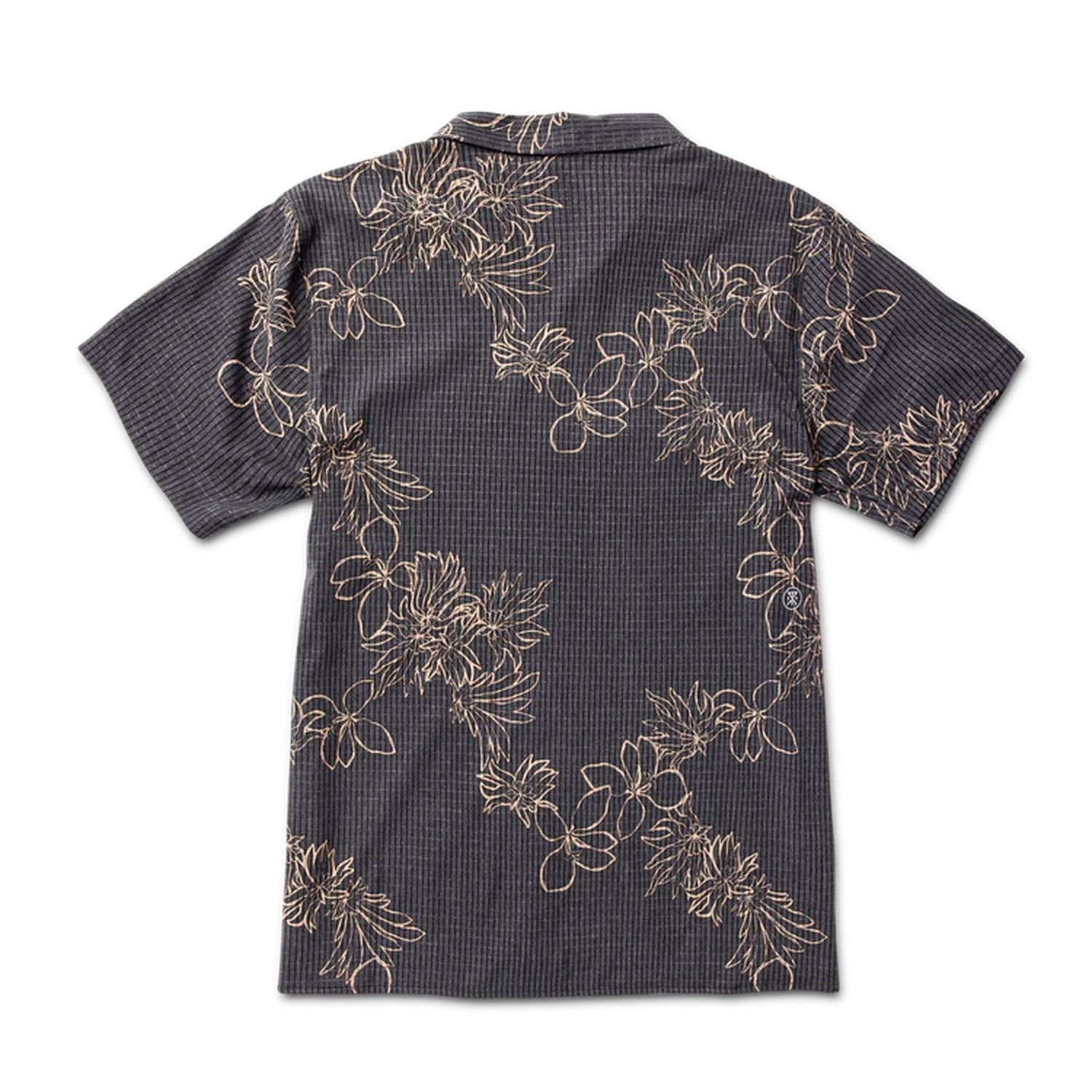 Roark 01. MENS APPAREL - MENS SS SHIRTS - MENS SS BUTTON UP Men's Bless Up Trail Button Up Shirt OXF ONYX FLORAL