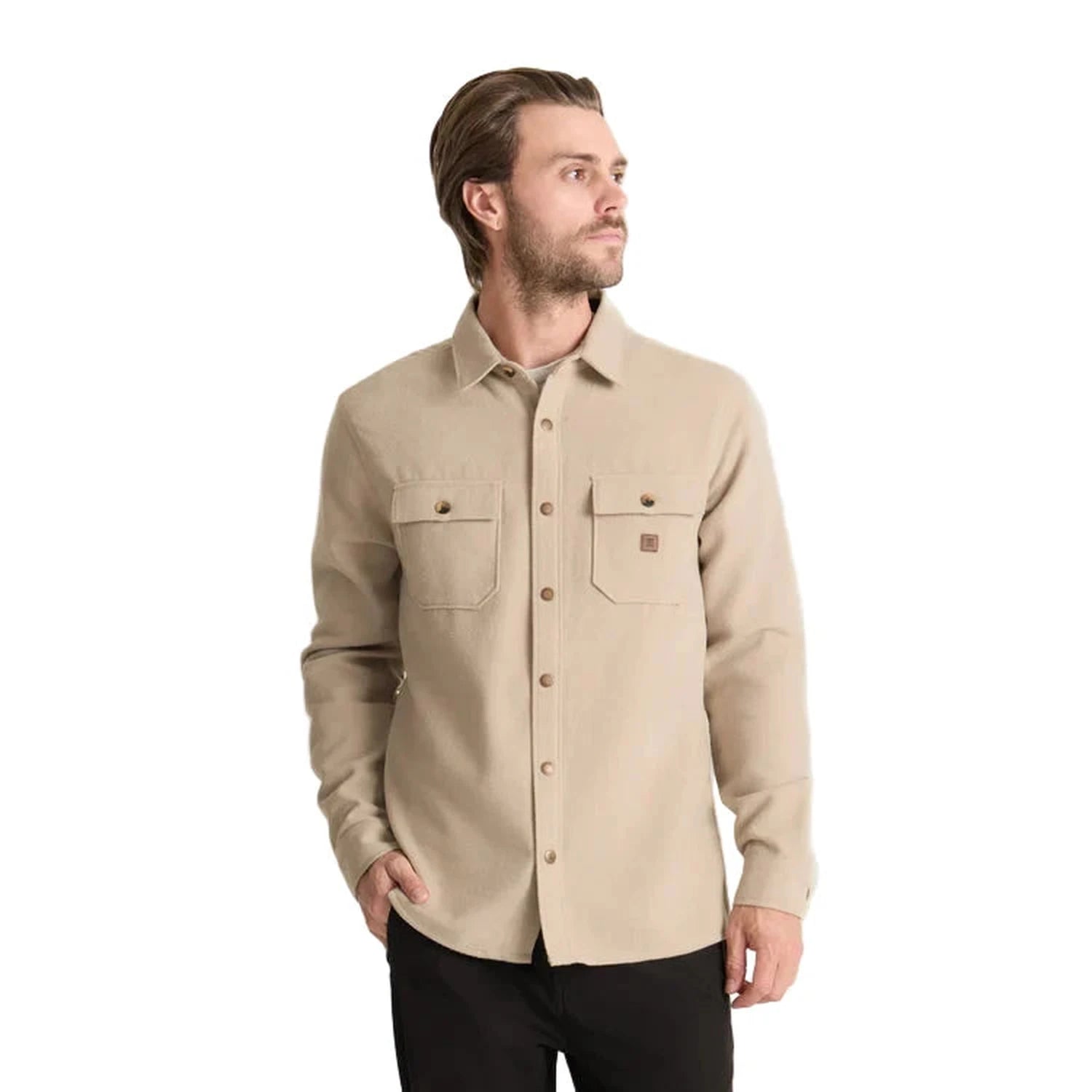Roark 01. MENS APPAREL - MENS LS SHIRTS - MENS LS BUTTON UP Men's Nordsman Long Sleeve Flannel FSS FOSSIL