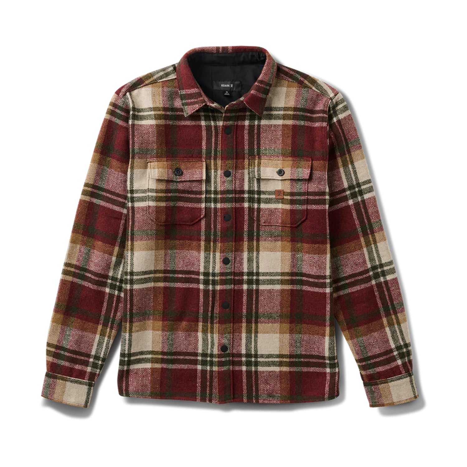 Roark 01. MENS APPAREL - MENS LS SHIRTS - MENS LS BUTTON UP Men's Nordsman Long Sleeve Flannel SNA SANGRIA