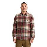 Roark 01. MENS APPAREL - MENS LS SHIRTS - MENS LS BUTTON UP Men's Nordsman Long Sleeve Flannel SNA SANGRIA