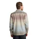 Roark 01. MENS APPAREL - MENS LS SHIRTS - MENS LS BUTTON UP Men's Crossroads Organic Cotton Flannel FOS FOSSIL STRIPE