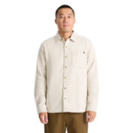 Roark 01. MENS APPAREL - MENS LS SHIRTS - MENS LS BUTTON UP Men's Crossroads Organic Cotton Flannel FOS FOSSIL STRIPE
