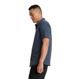 Roark 01. MENS APPAREL - MENS SS SHIRTS - MENS SS BUTTON UP Men's Bless Up Breathable Stretch Shirt NV2 NAVY 2
