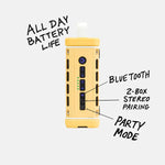 Turtlebox 12. HARDGOODS - ELECTRONICS - HEADPHONES|SPEAKER Ranger Speaker FIGHTING LADY YELLOW