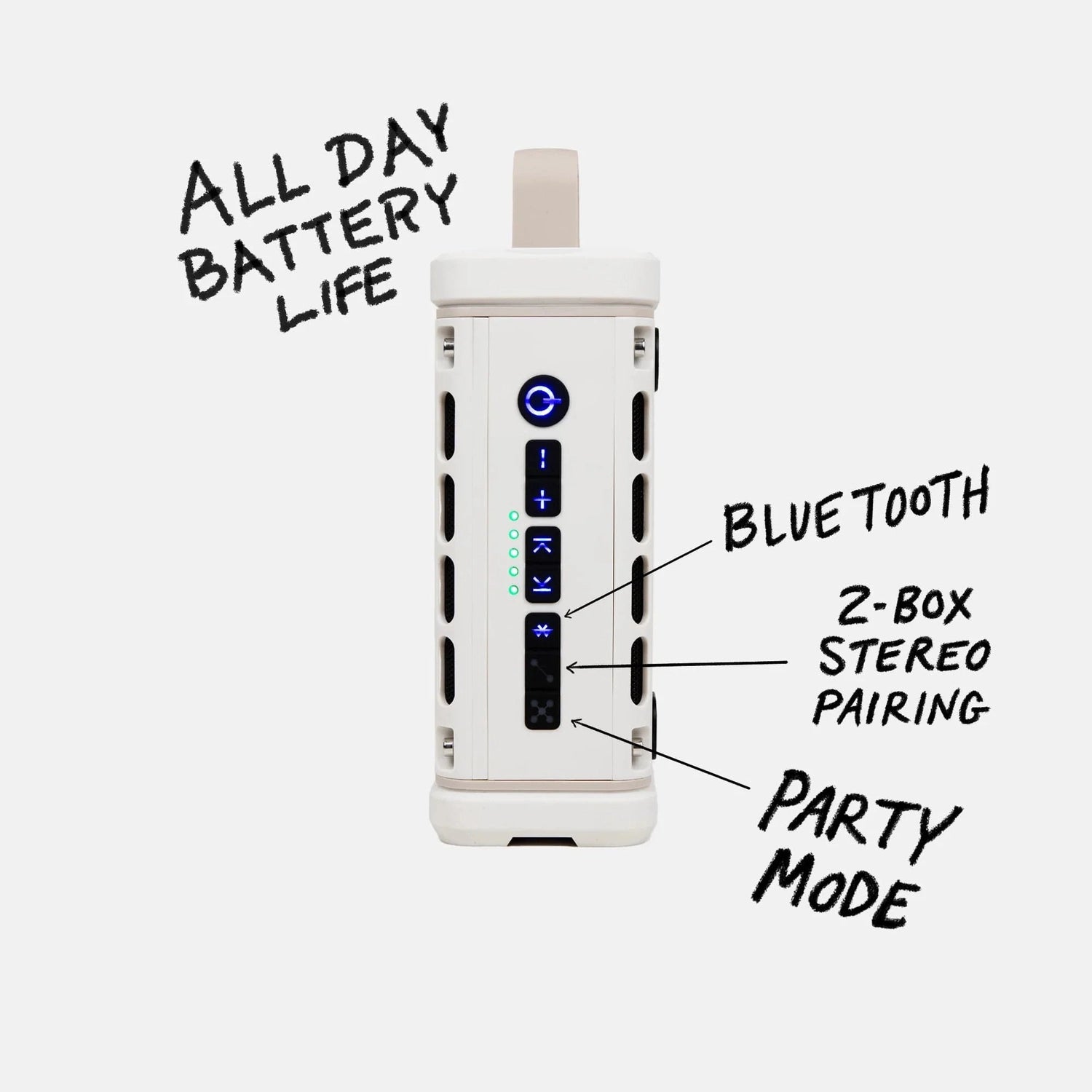 Turtlebox 12. HARDGOODS - ELECTRONICS - HEADPHONES|SPEAKER Ranger Speaker IVORY