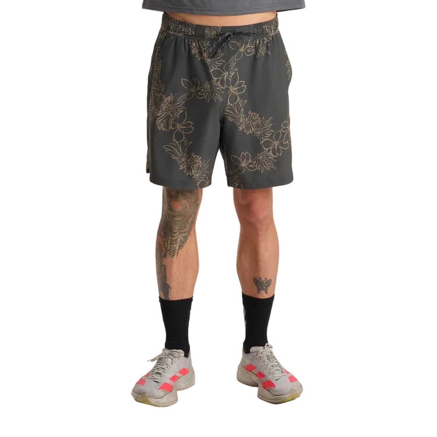 Roark 01. MENS APPAREL - MENS SHORTS - MENS SHORTS ACTIVE Men's Serrano 7" Shorts OXF ONYX FLORAL