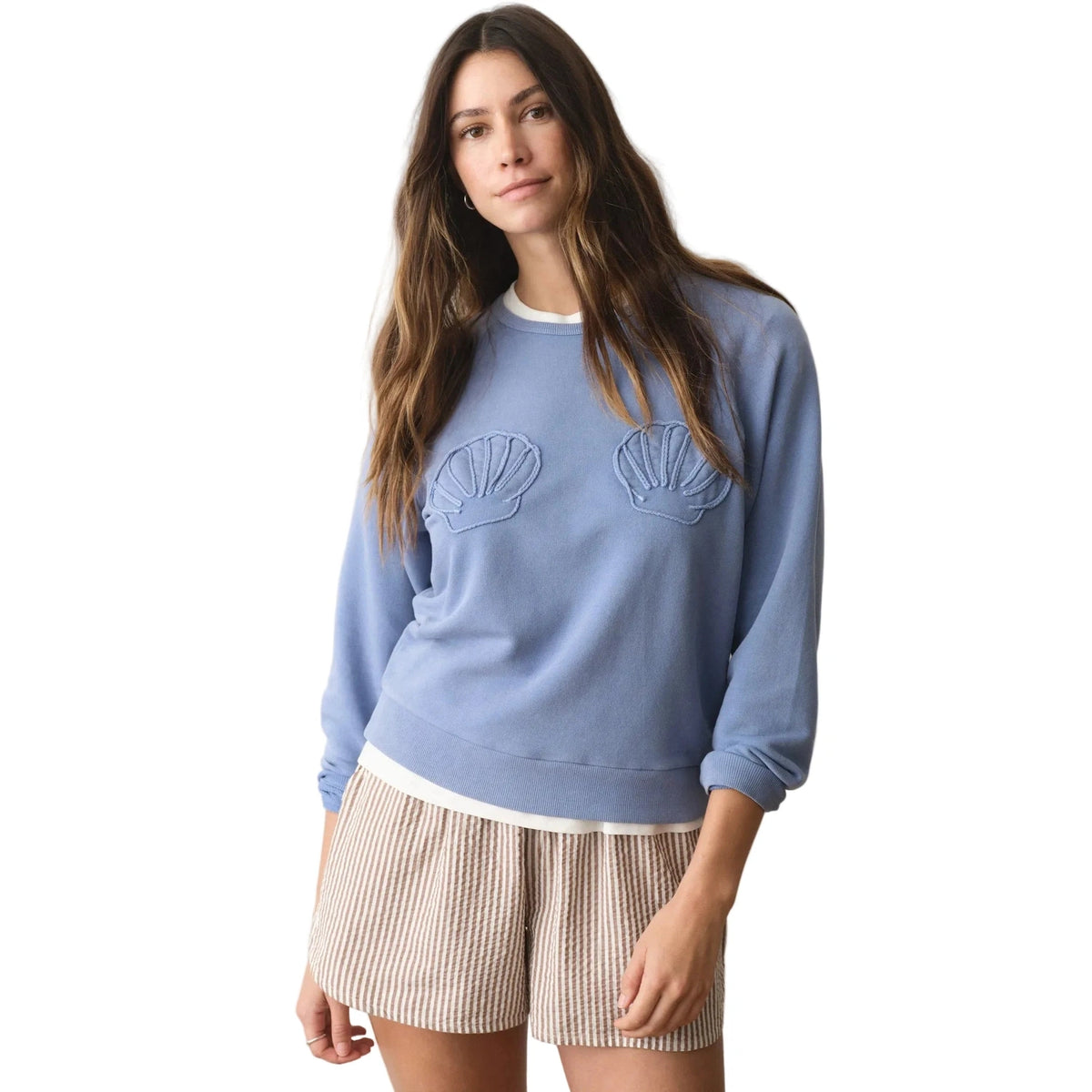 Women’s Cloud 9 Terry Sweatshirt Marine Layer - SKY / XS