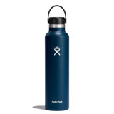 Hydro Flask 08. DRINKWARE - WATER BOTTLES - WATER BOTTLES 24 oz Standard Mouth INDIGO