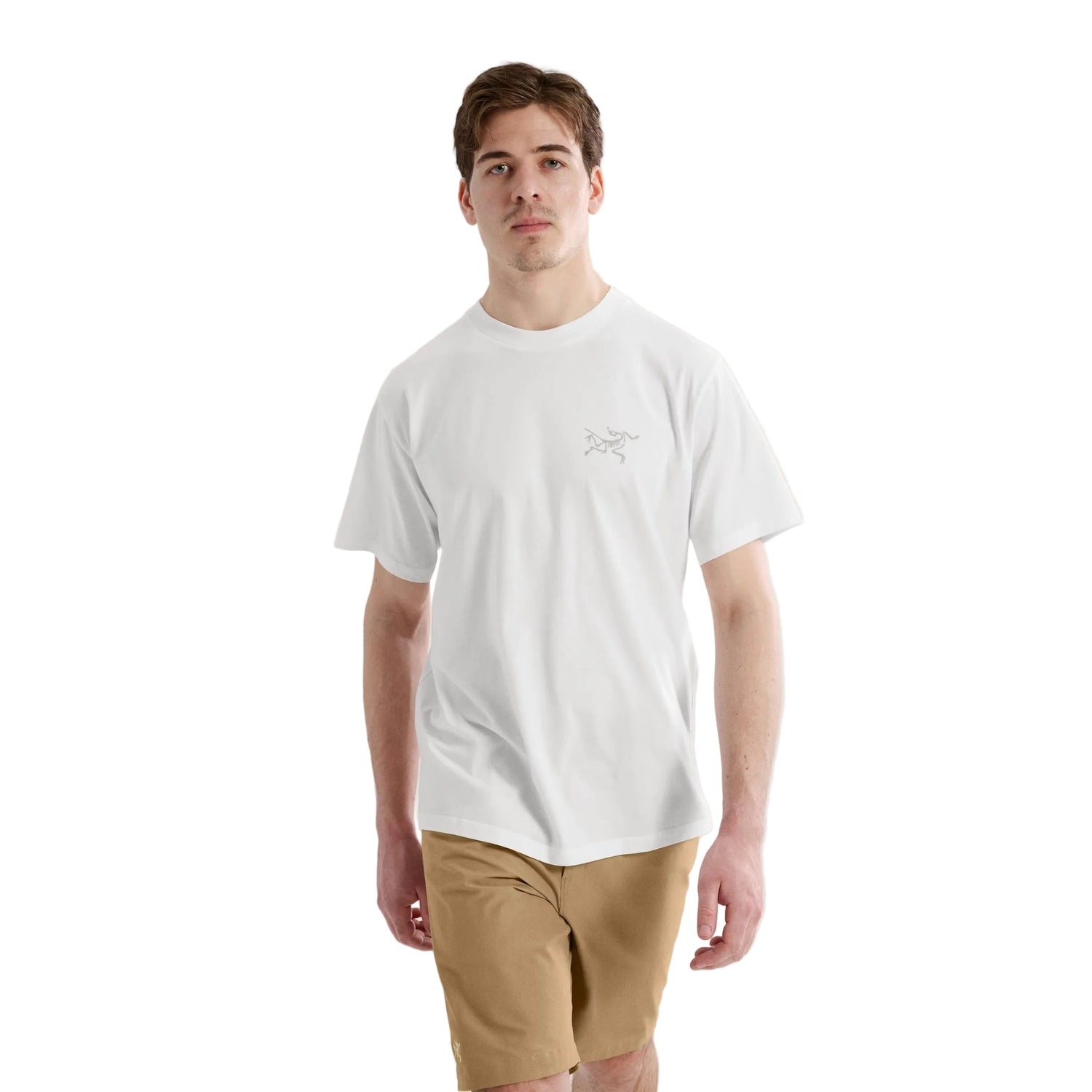 Arc'teryx 01. MENS APPAREL - MENS T-SHIRTS - MENS T-SHIRT SS Men's Kragg SL Cotton Short Sleeve WHITE LIGHT