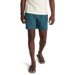 Howler Bros 01. MENS APPAREL - MENS SHORTS - MENS SHORTS ACTIVE Men's Salado Shorts SEERSUCKER | DARK TEAL