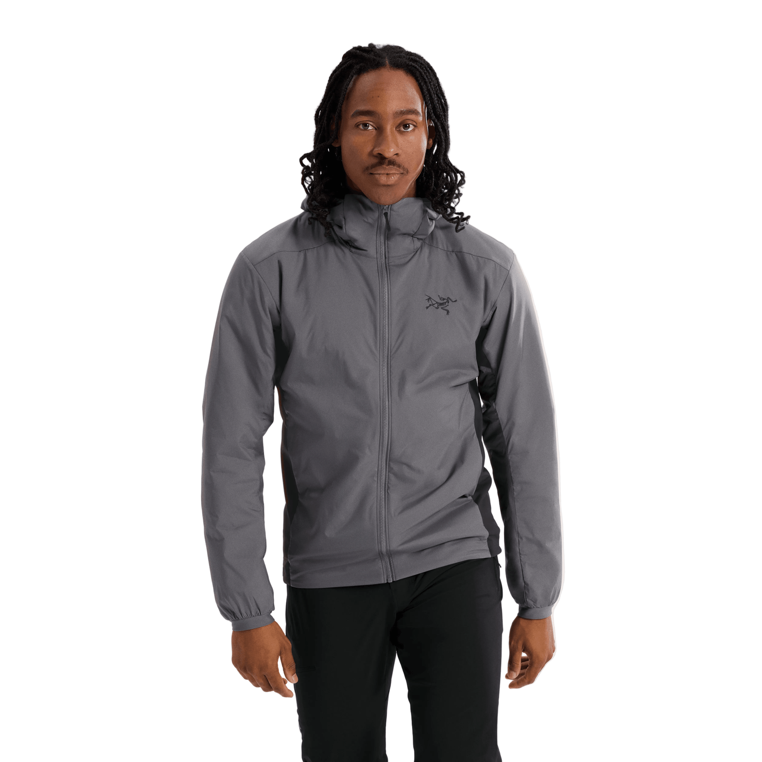 Arc'teryx 01. MENS APPAREL - MENS JACKETS - MENS JACKETS INSULATED Men's Atom Hoody 023278 CLOUD | BLACK