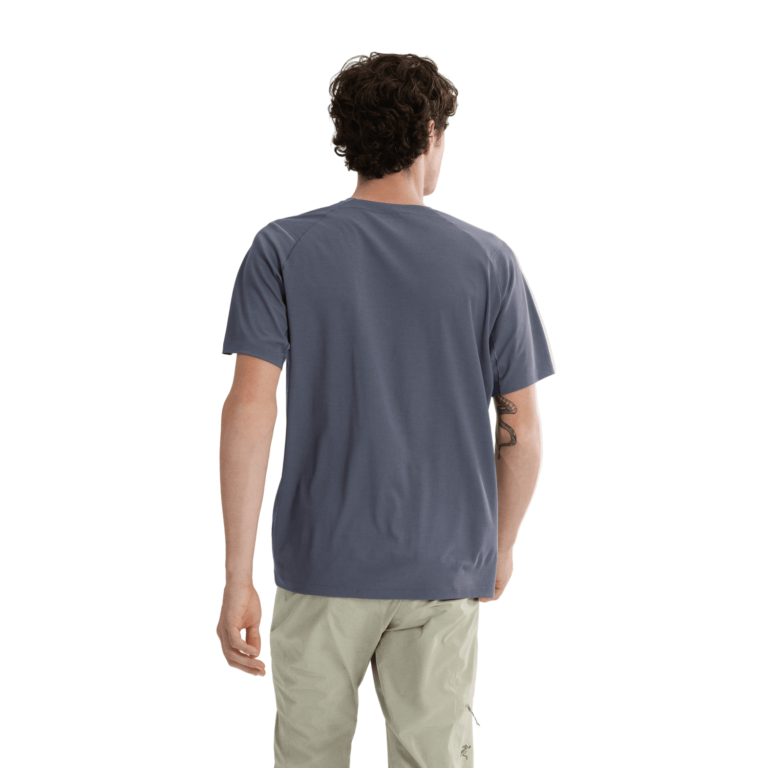 Arc'teryx 01. MENS APPAREL - MENS SS SHIRTS - MENS SS ACTIVE Men's Cormac Crew Short Sleeve 021549 DK STRATUS