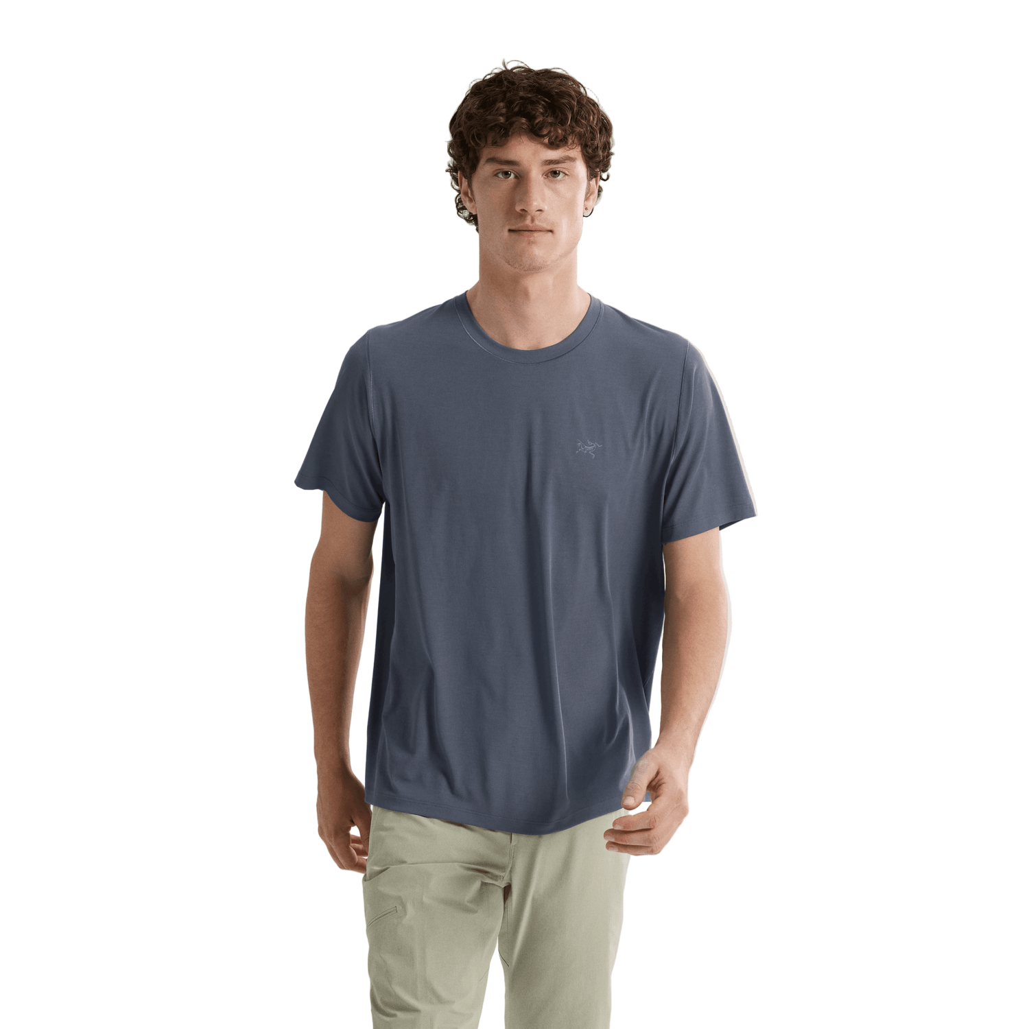 Arc'teryx 01. MENS APPAREL - MENS SS SHIRTS - MENS SS ACTIVE Men's Cormac Crew Short Sleeve 021549 DK STRATUS