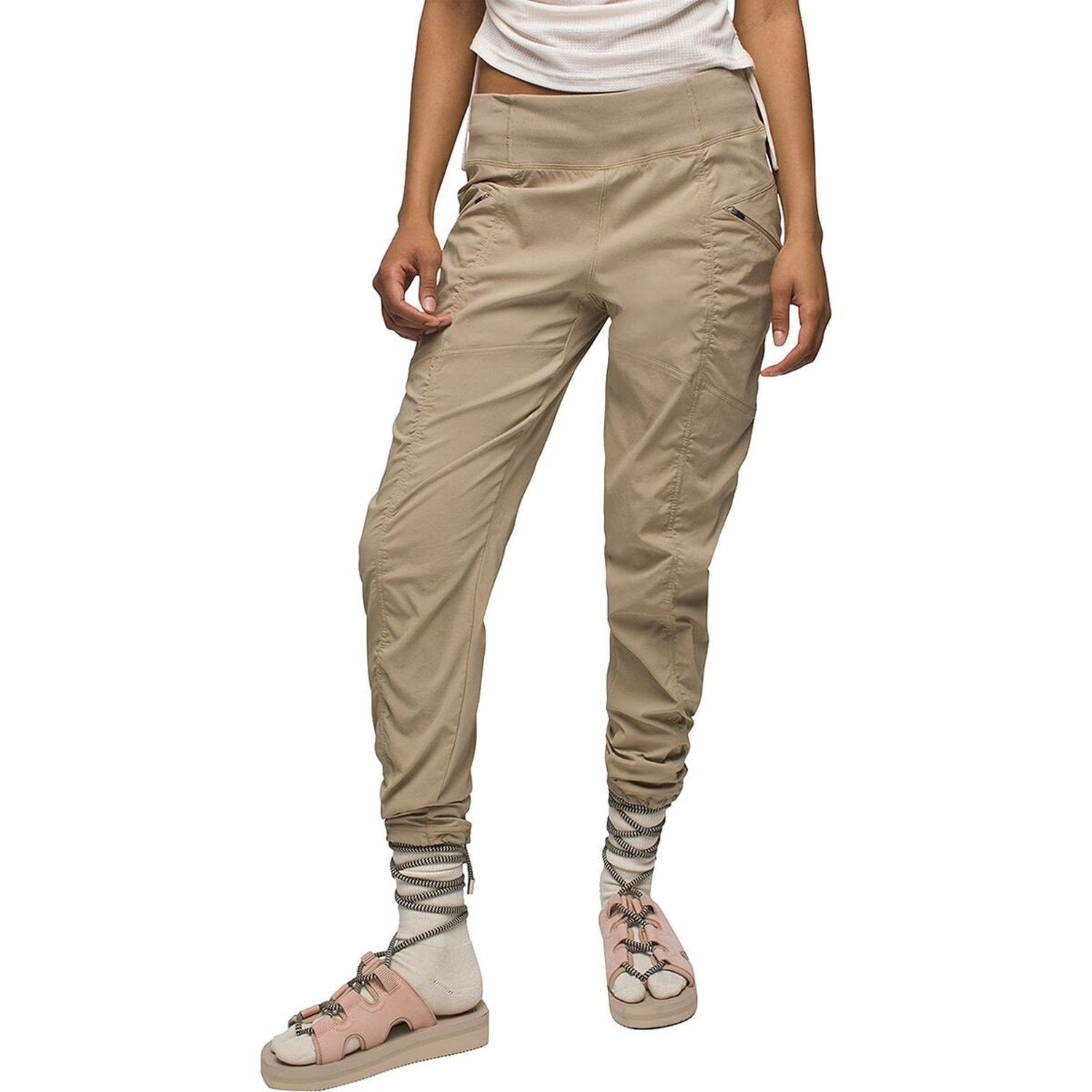 prAna 02. WOMENS APPAREL - WOMENS PANTS - WOMENS PANTS ACTIVE Women's Koen Daily Pant 250 SANDBAR