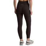 Beyond Yoga 02. WOMENS APPAREL - WOMENS PANTS - WOMENS PANTS LEGGINGS Women's Spacedye Out Of Pocket High Waisted Midi Legging DARK CHOCOLATE HEATHER