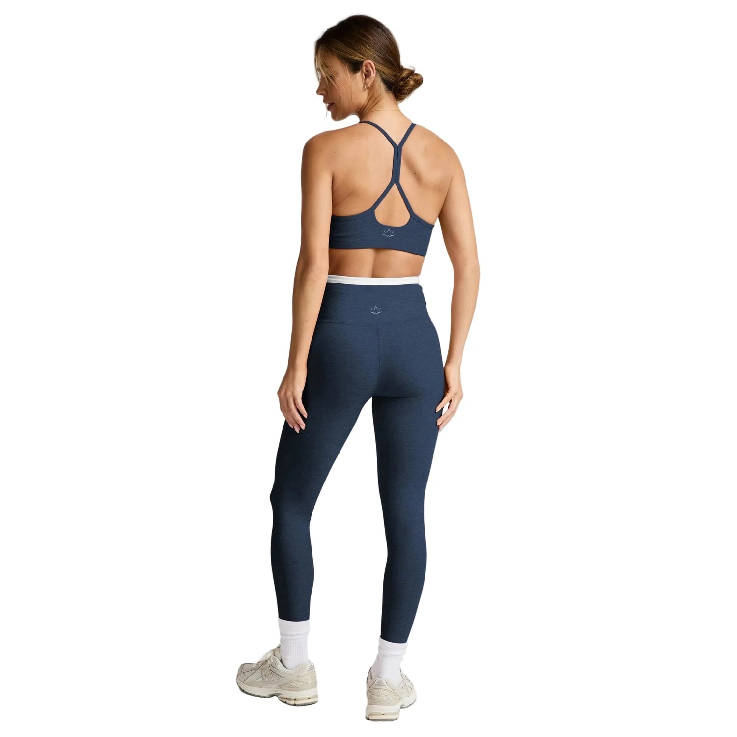 Beyond Yoga 02. WOMENS APPAREL - WOMENS PANTS - WOMENS PANTS LEGGINGS Women's Spacedye Outlines High Waisted Midi Legging NOCTURNAL NAVY