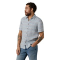 Men’s Short-Sleeve Palma Linen Shirt Faherty - BUU BLUE