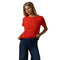 Women’s Sunwashed Essential Tee Faherty - POY POPPY RED / XS