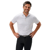 johnnie-O 01. MENS APPAREL - MENS SS SHIRTS - MENS SS POLO Men's Featherweight Performance Polo - Marietta CILANTRO