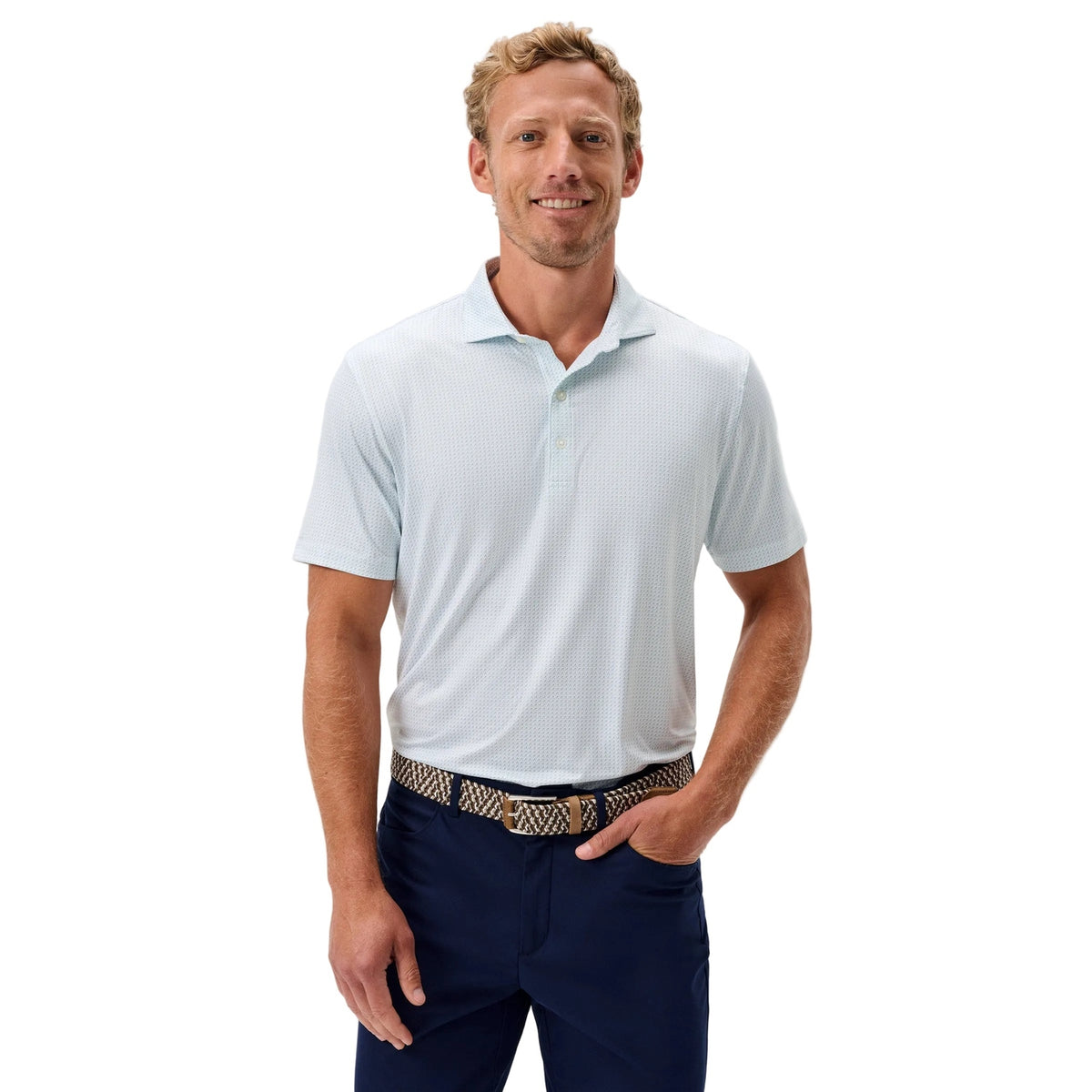Men’s Tee Party Polo johnnie-O - WHITE / M