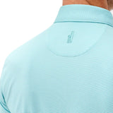 johnnie-O 01. MENS APPAREL - MENS SS SHIRTS - MENS SS POLO Men's Lyndonn Striped Polo TROPICAL CELESTE