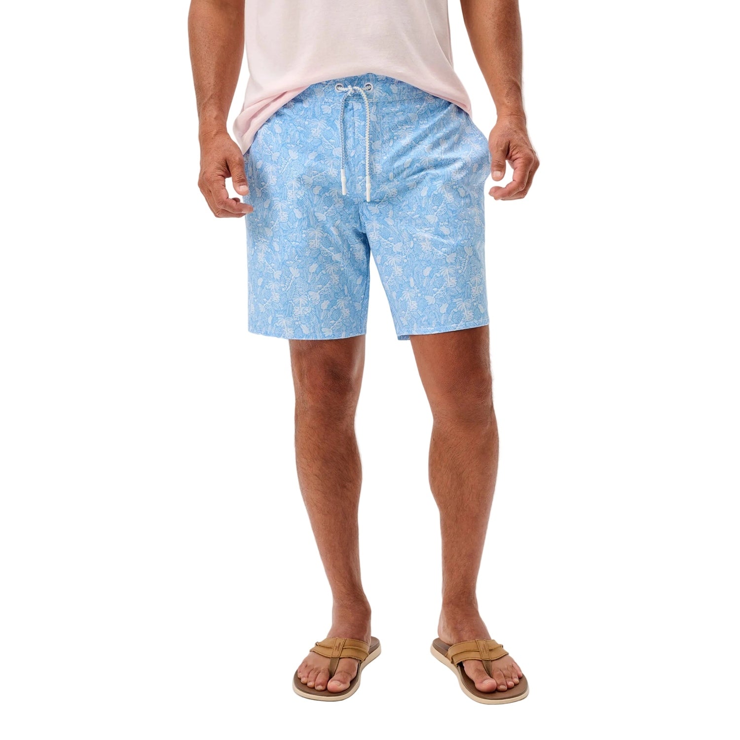 johnnie-O 01. MENS APPAREL - MENS SHORTS - MENS SHORTS SWIM Men's Swingin' Swim Shorts MALIBLU